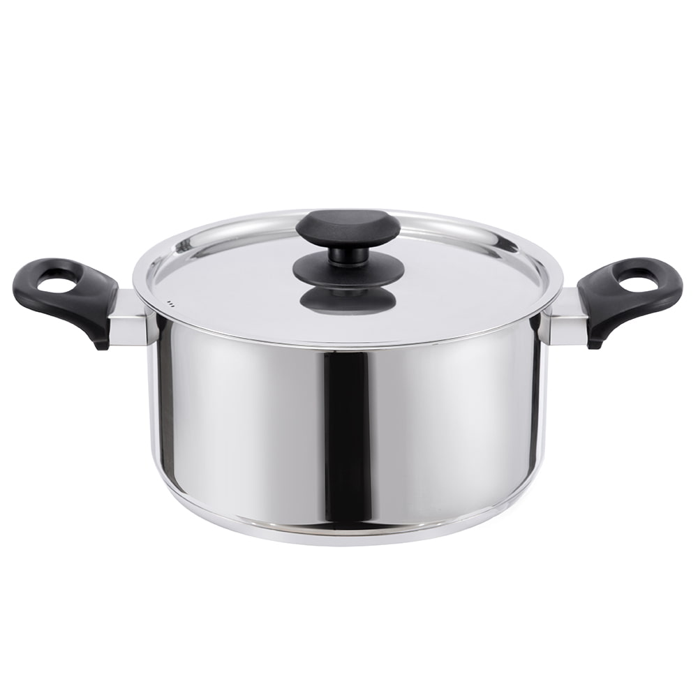 Cuisine ustensiles de cuisine à induction en acier inoxydable pot à soupe ragoût marmite JY-2012RS