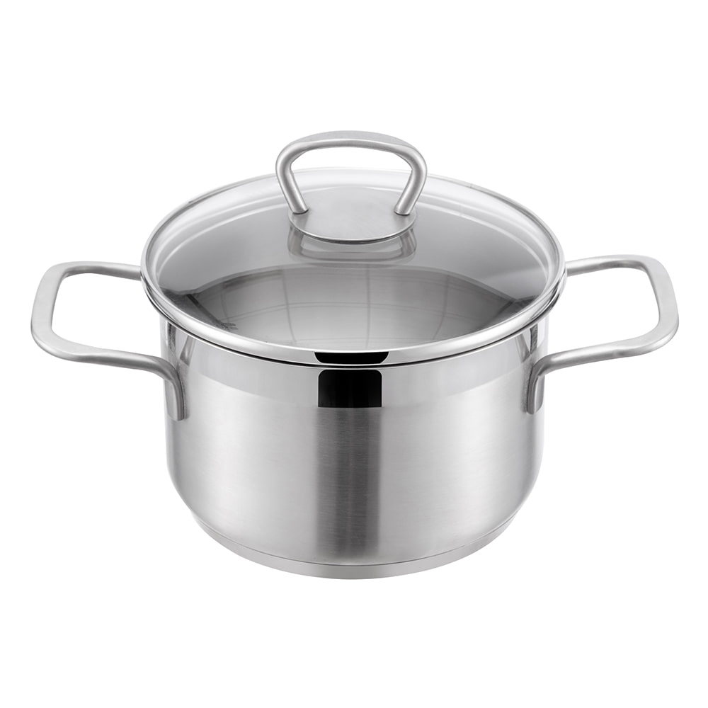 Fait sur mesure en acier inoxydable 6 l ustensiles de cuisine marmite cuisine soupe ragoût grand JY-2410ST