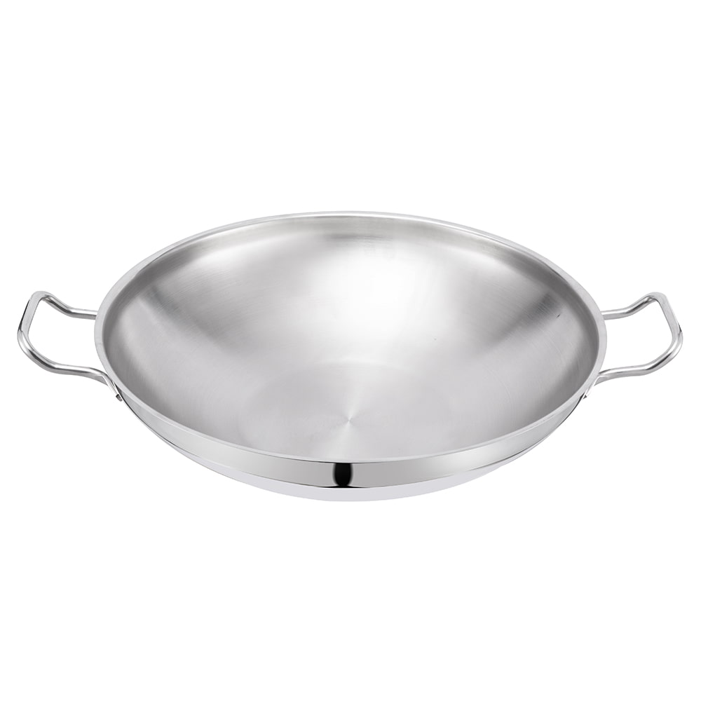 Batterie de cuisine de restaurant grande cuisinière à gaz antiadhésive wok cuisinière wok à induction JY-3209ST