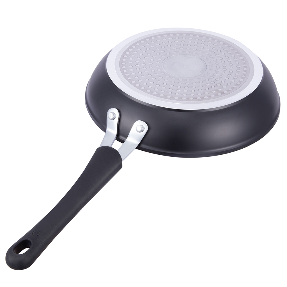 Batterie de cuisine en aluminium double induction 28cm poêle à frire JY-BF29-2-2853